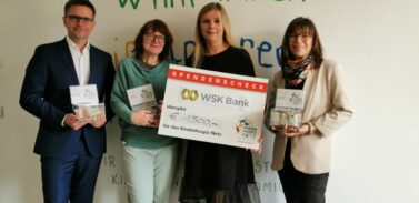 Die WSK Bank unterstützt das Kinderhospiz Netz